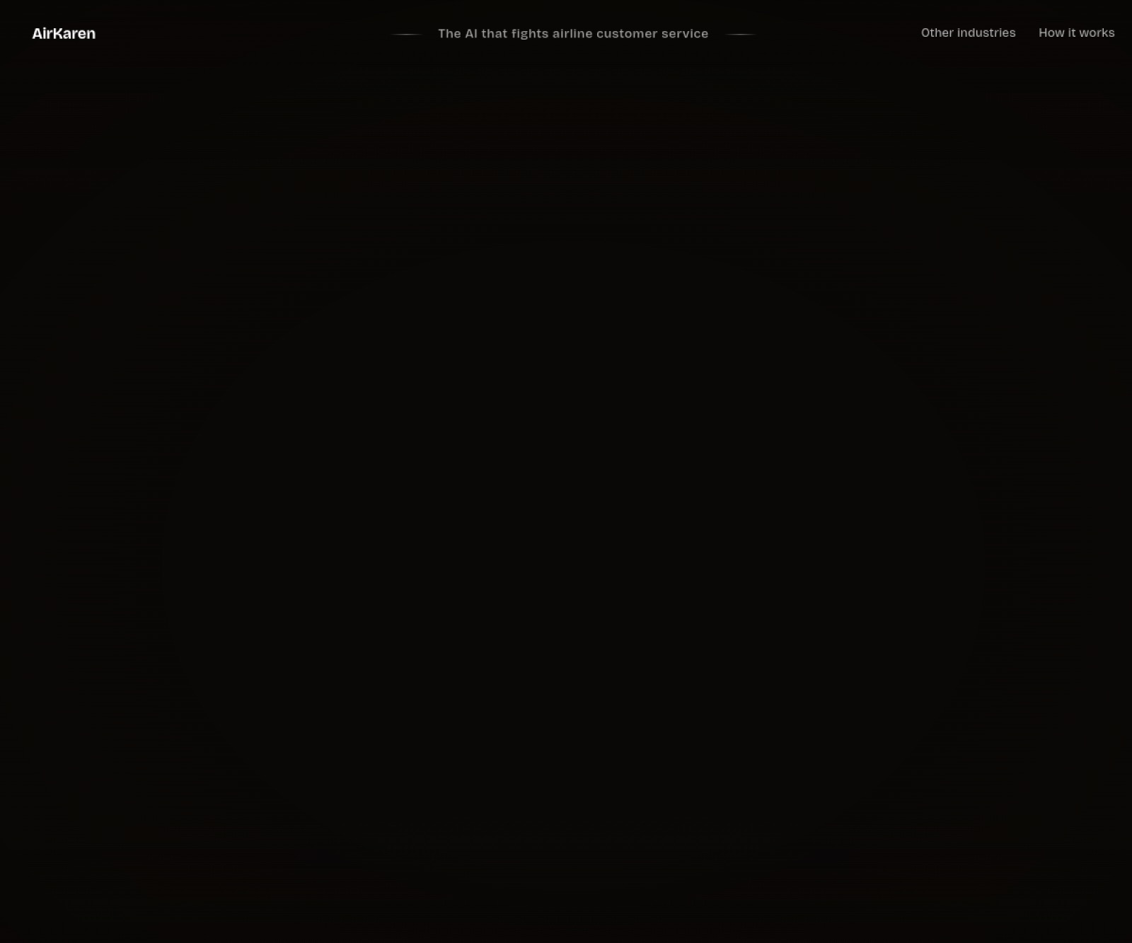 AirKaren homepage screenshot