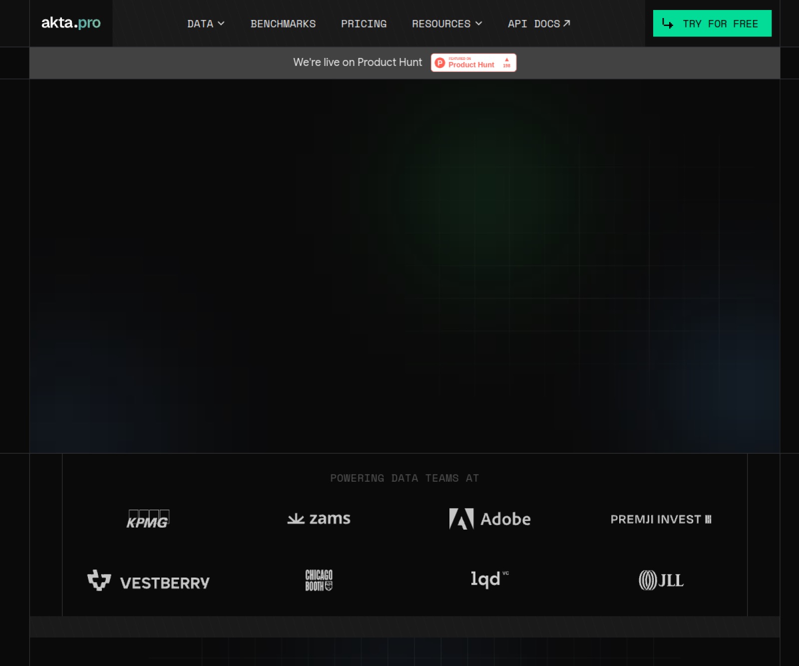 akta.pro homepage screenshot