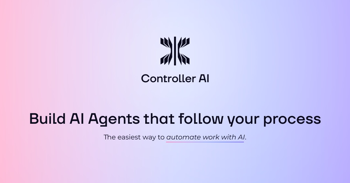 Controller AI homepage screenshot
