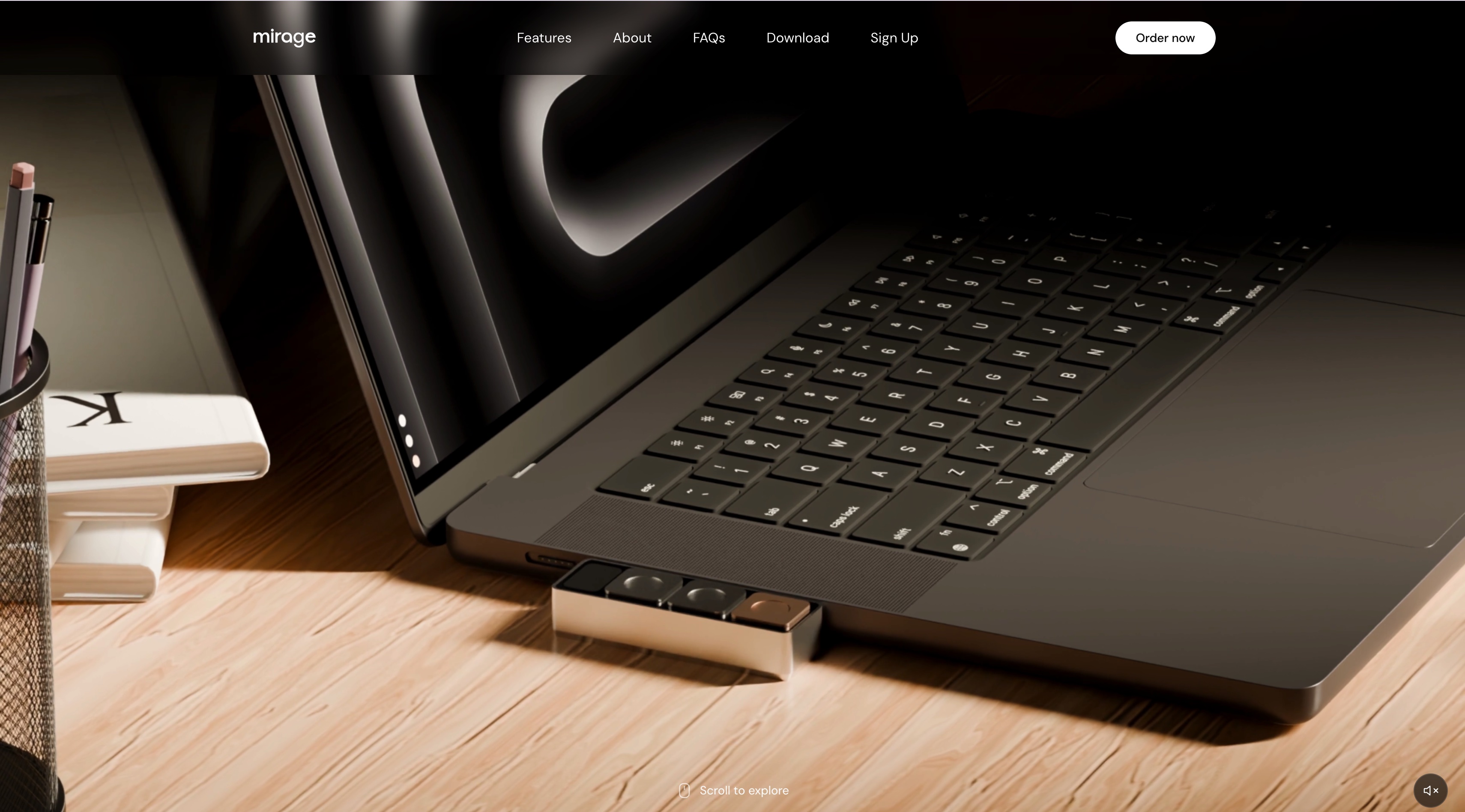 Dune homepage screenshot