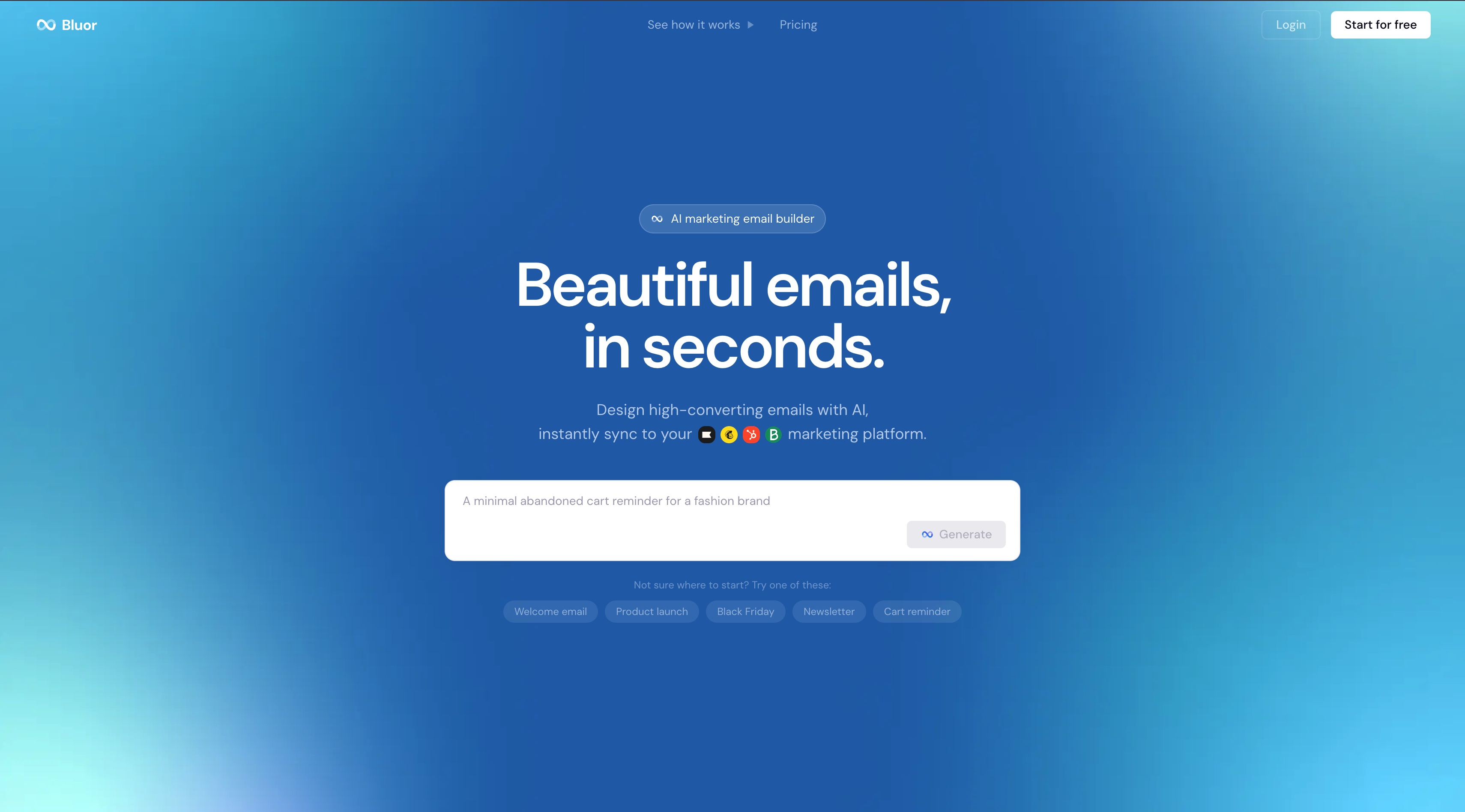Invoke homepage screenshot