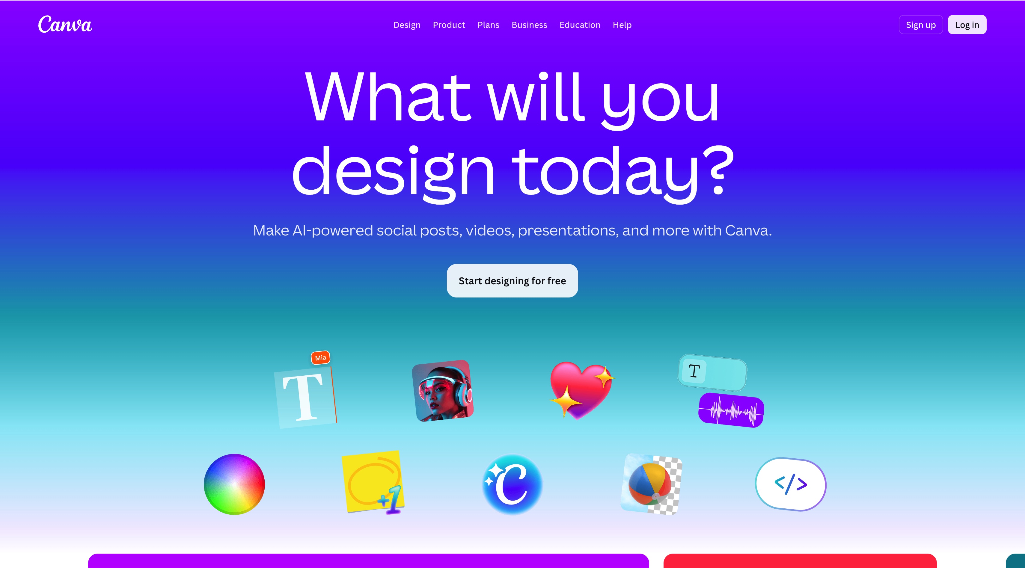 Magic Layers by Canva homepage screenshot